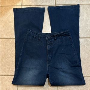 Bell bottom jeans